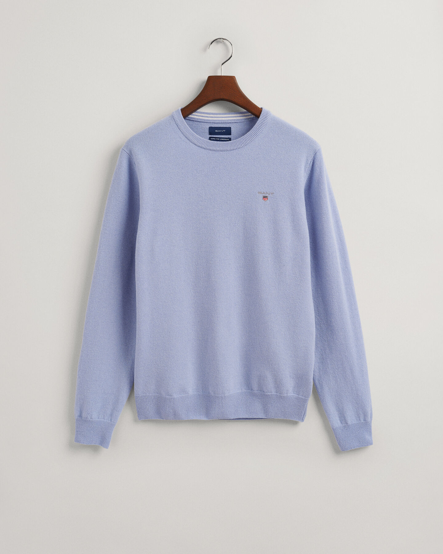 Super Fine Lambswool Crew Neck Sweater