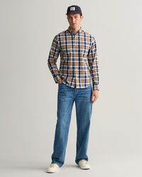 Regular Fit Colorful Check Shirt