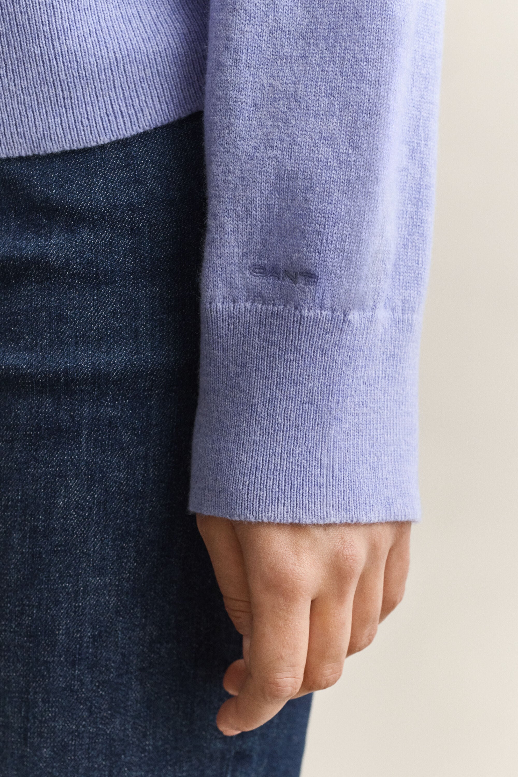 Superfine Lambswool Crew Neck Sweater