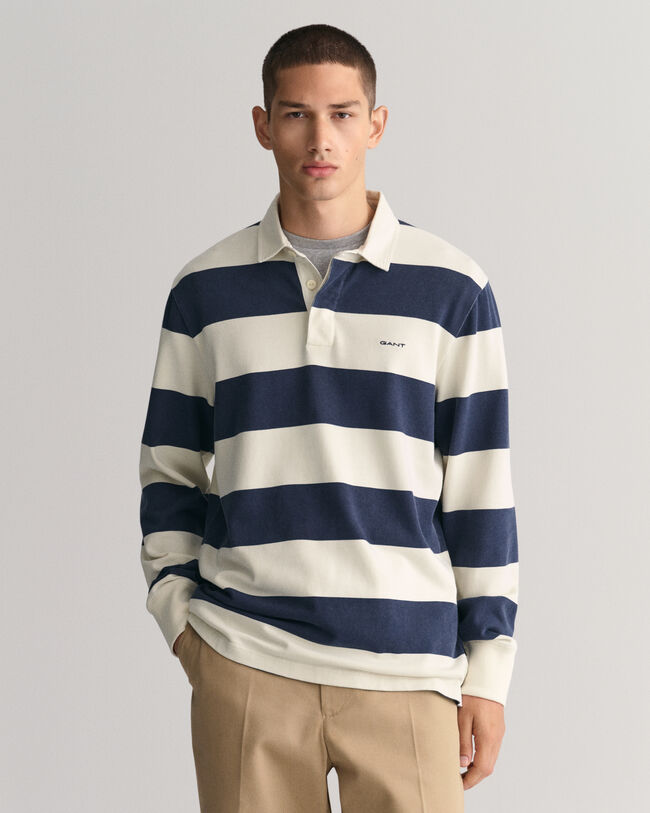 Block Striped Heavy Rugger