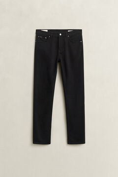 Slim Clean Wash Jeans — BLACK 3