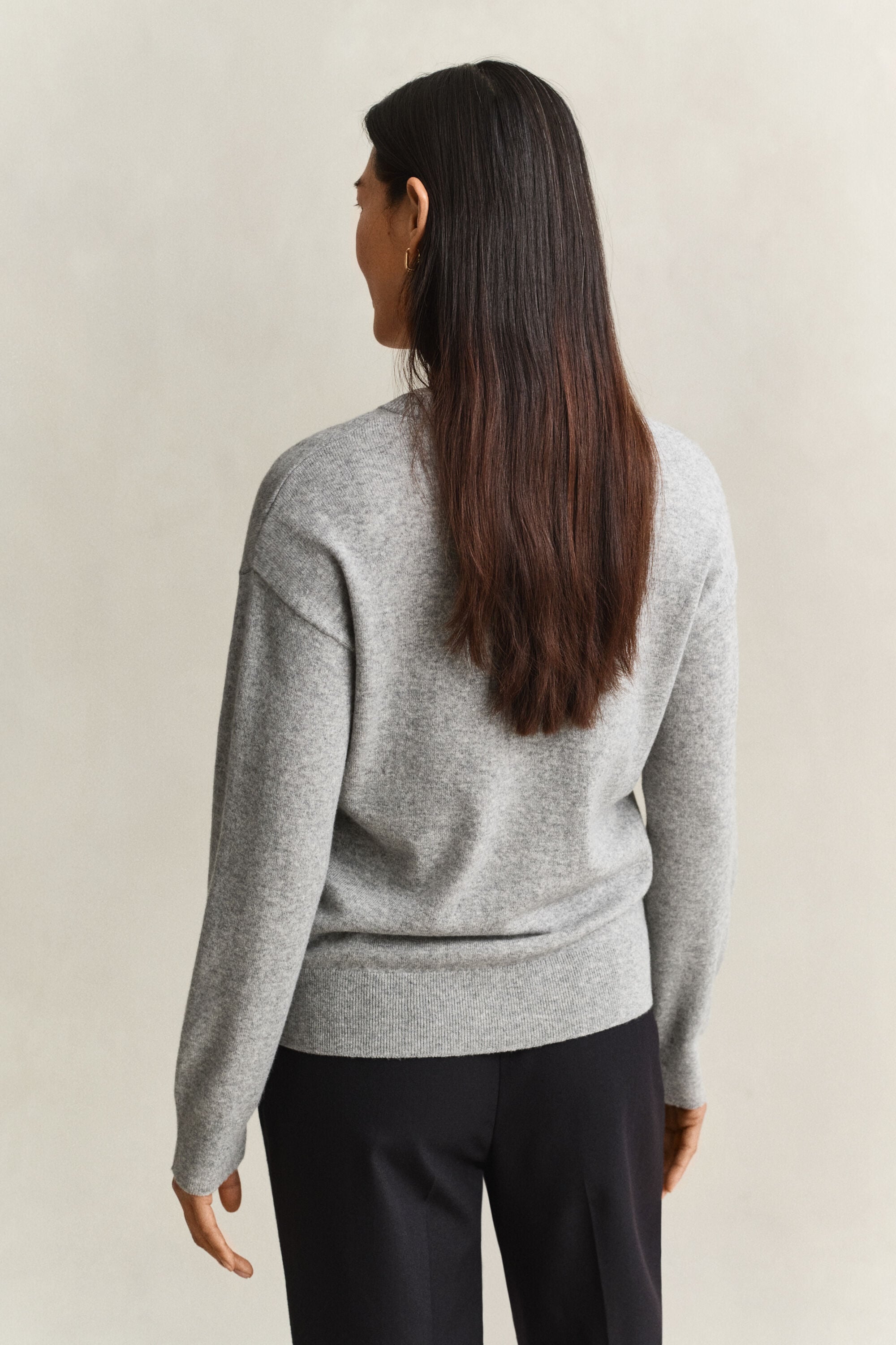 Superfine Lambswool Crew Neck Sweater