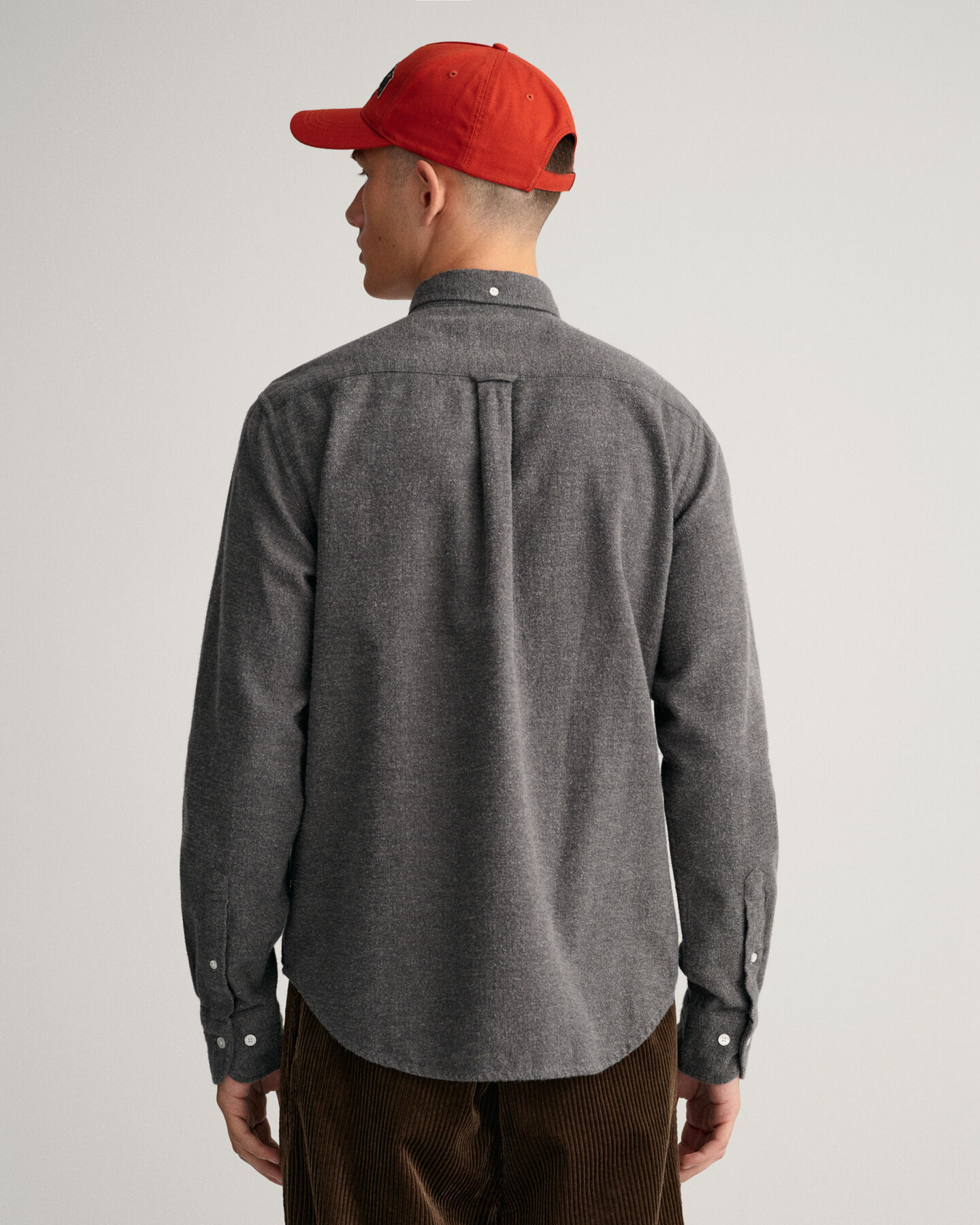 Regular Fit Herringbone Shirt