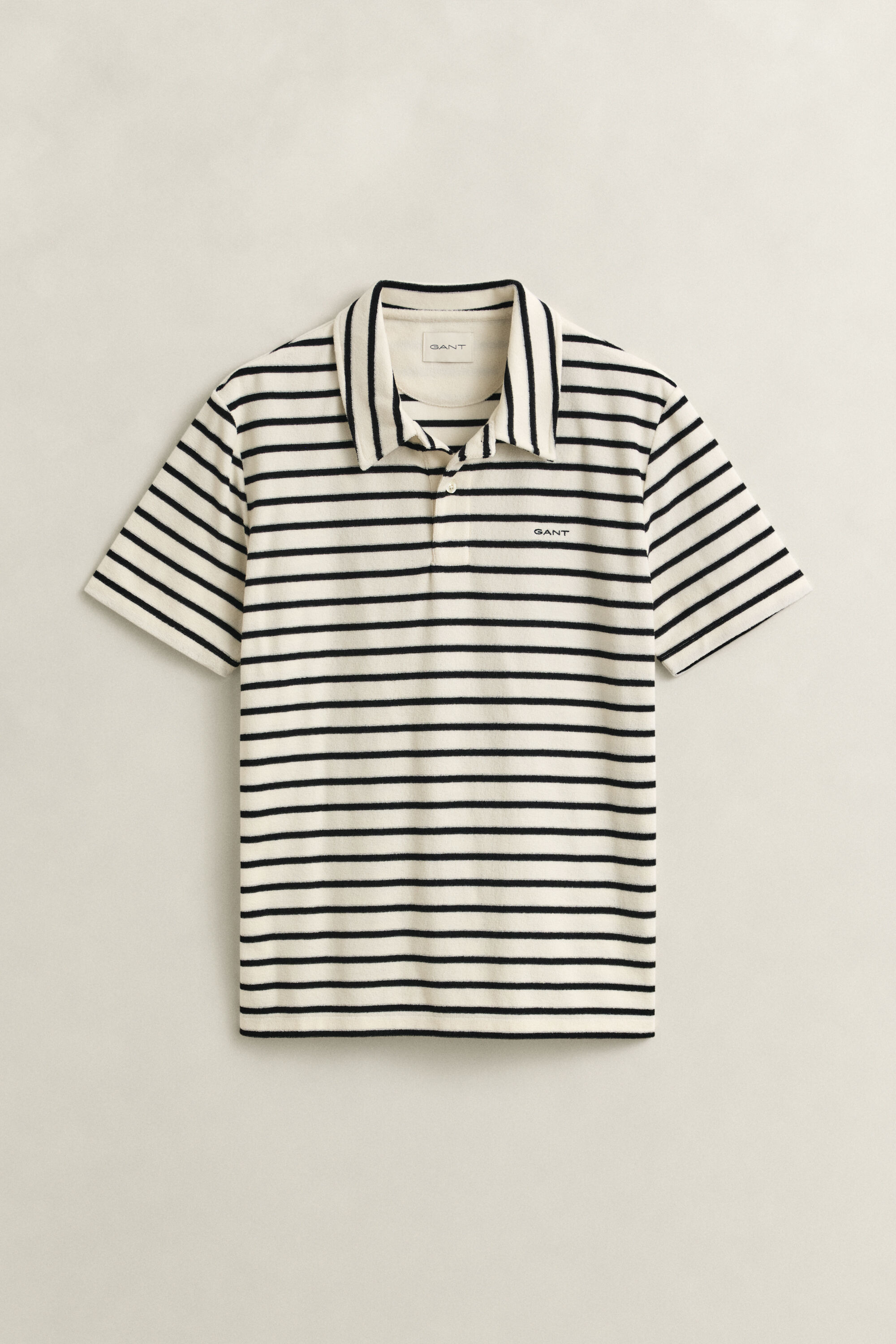 Terry Cloth Polo Shirt