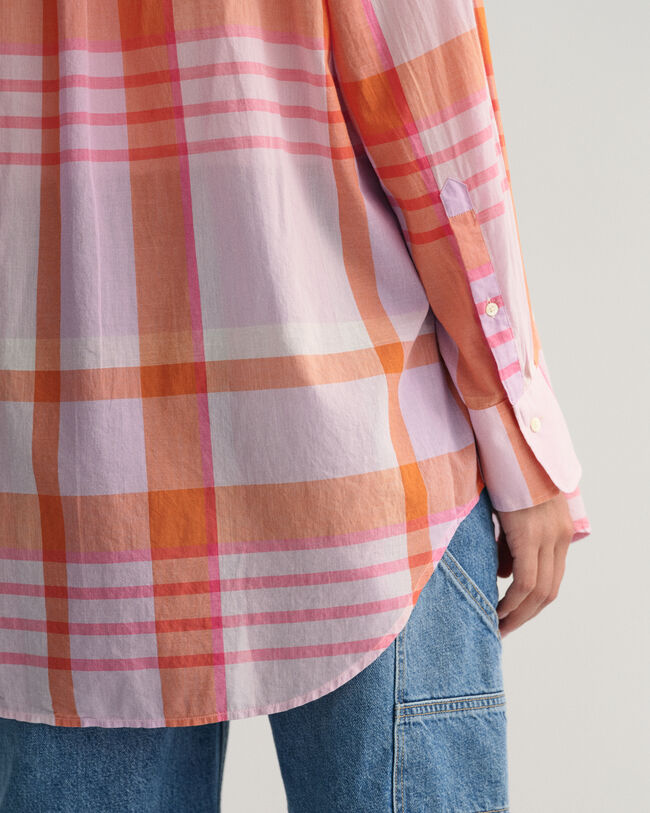 Oversized Madras Shirt