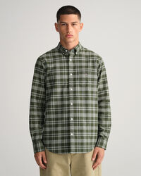 Regular Fit Oxford Check Shirt