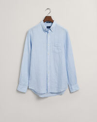 Regular Fit Striped Linen Shirt
