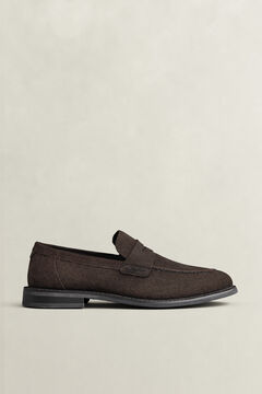 Lozham Suede Loafers — DARK BROWN 5