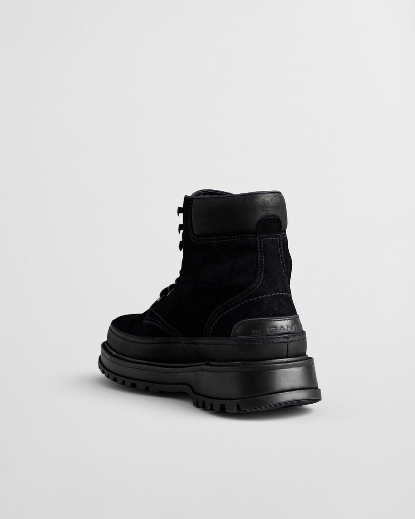 Clafton Suede Lace-Up Boots