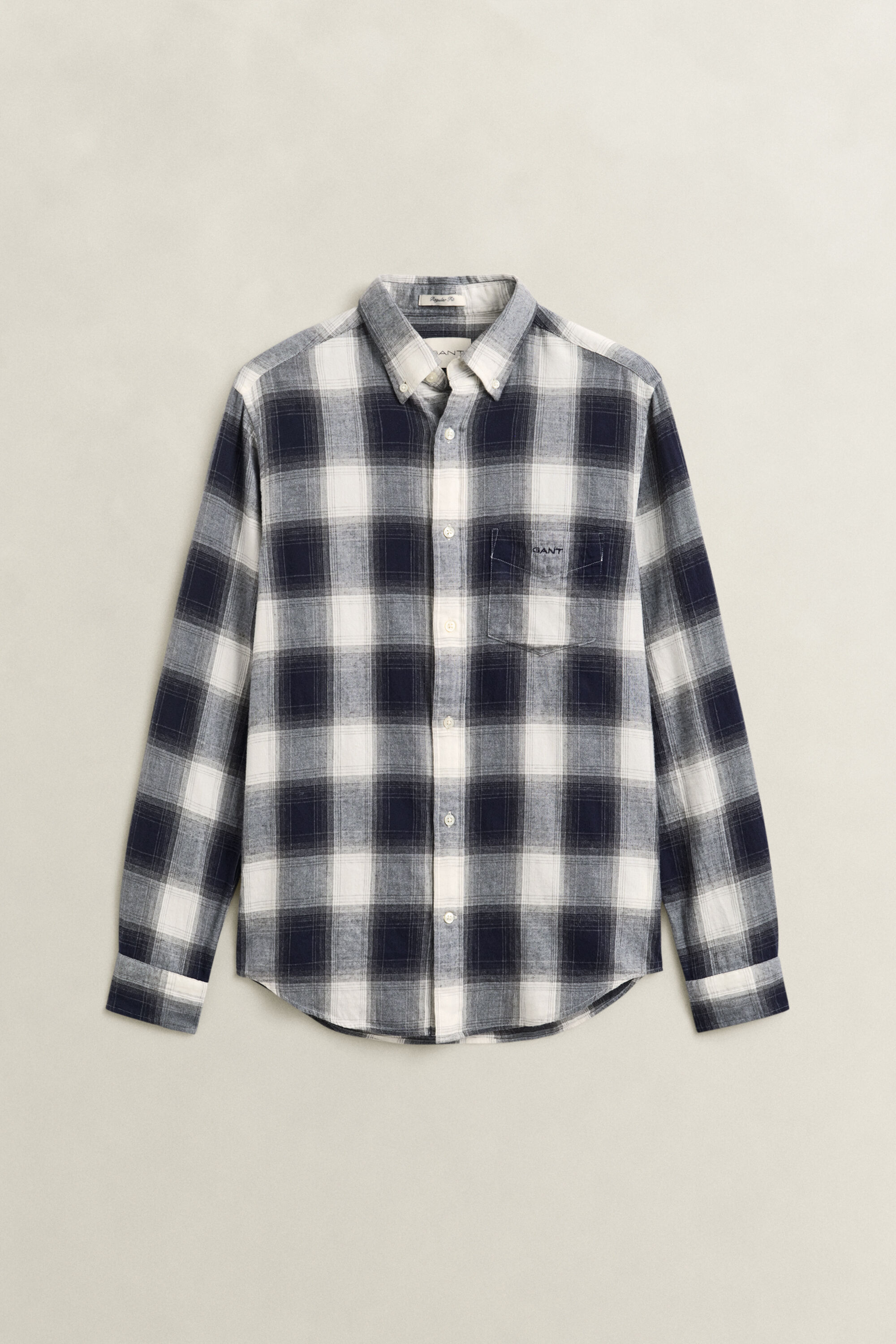 Checked Windblown Flannel Shirt