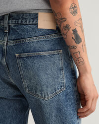 Hayes Slim Fit Vintage Wash Denim Jeans
