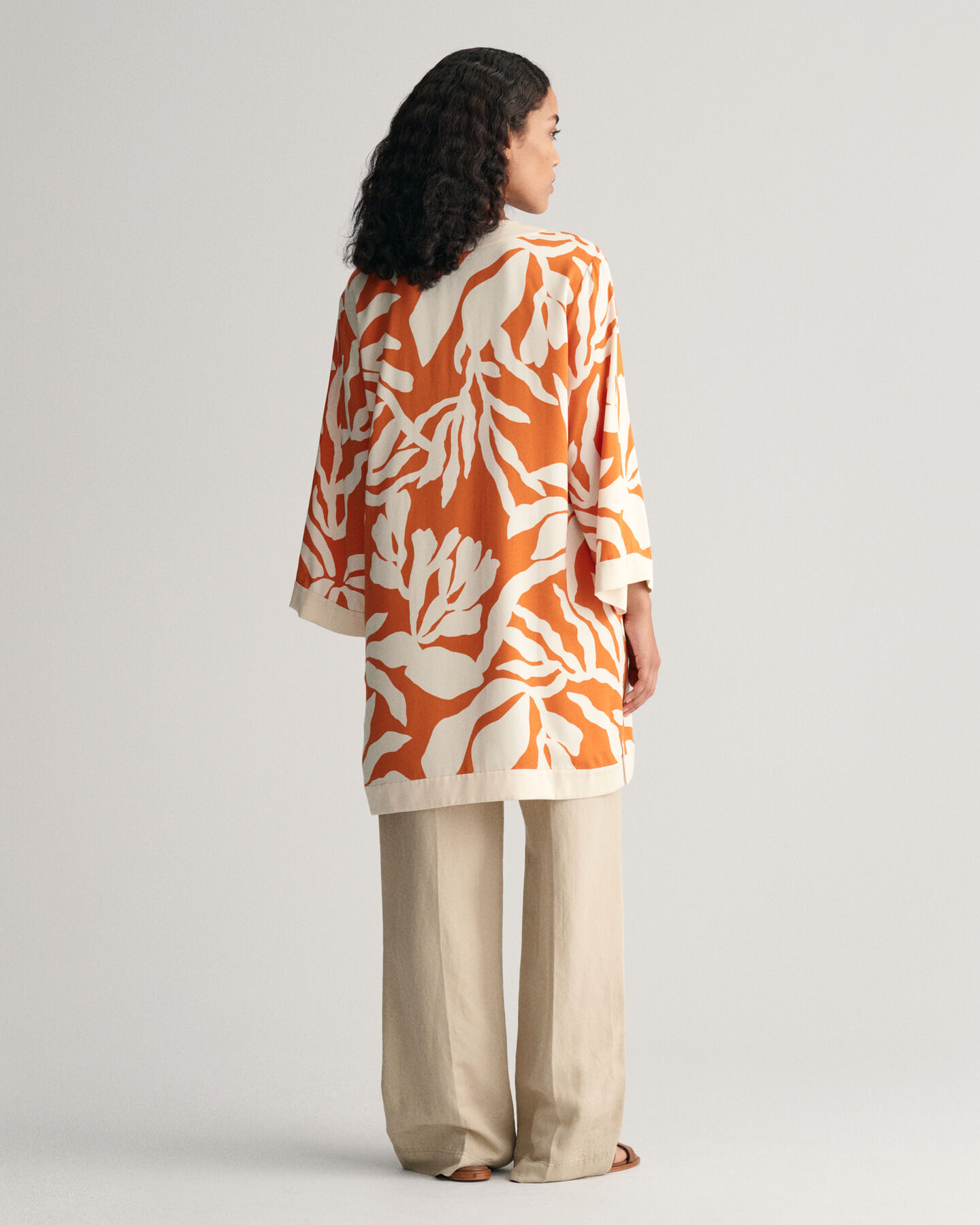 Palm Print Caftan