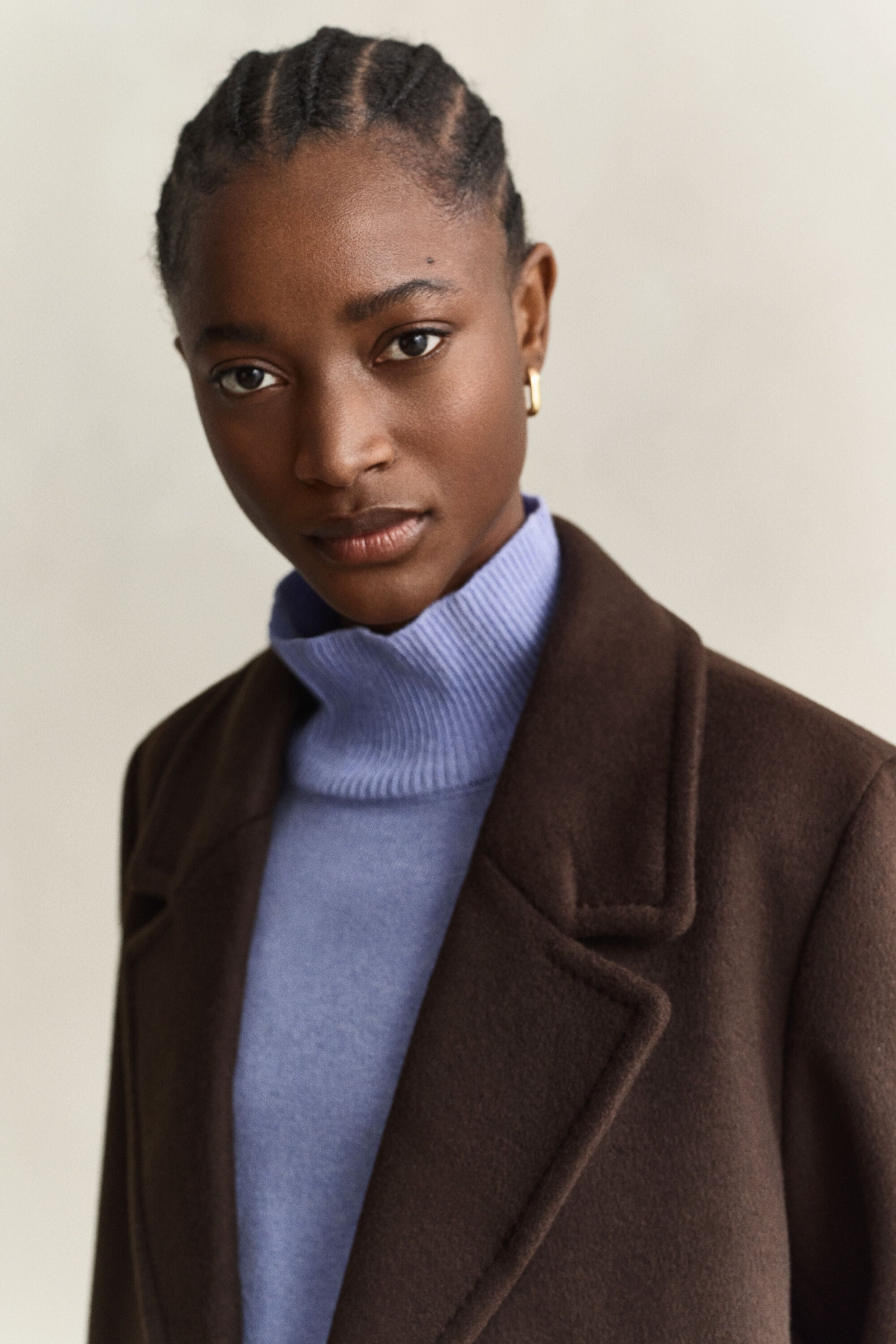 Wool Blend Peacoat