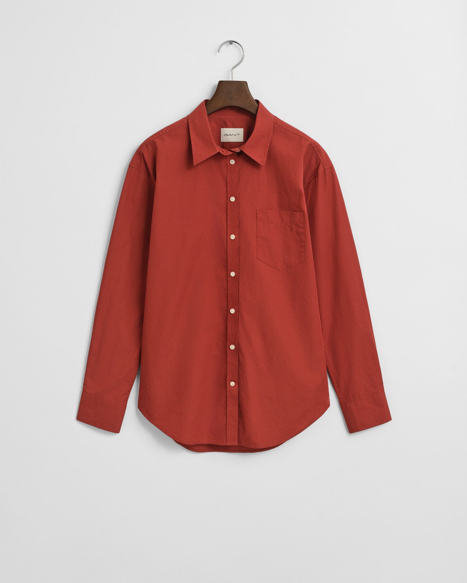 Relaxed Fit Classic Poplin Shirt