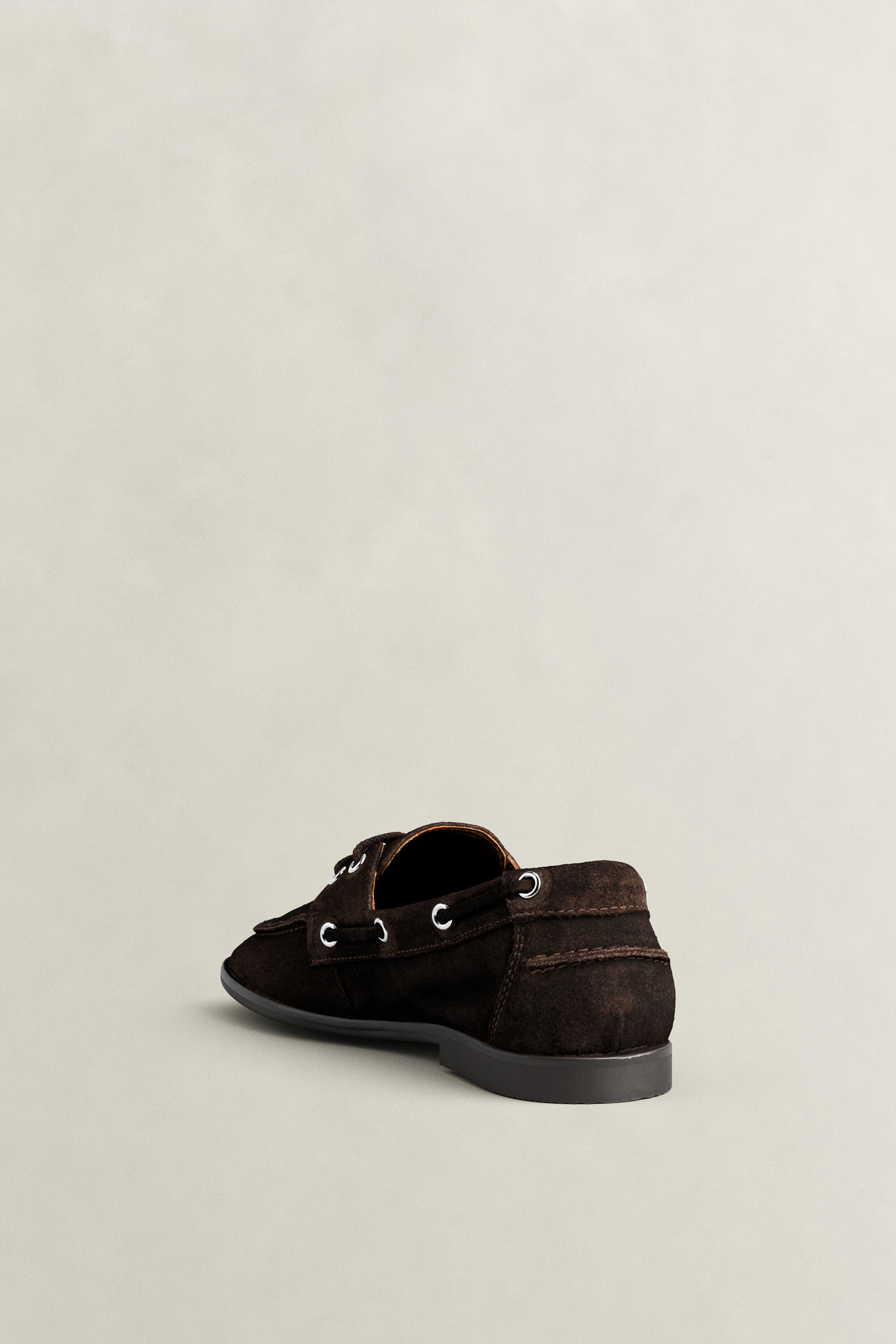 Gimble Suede Loafers — DARK BROWN