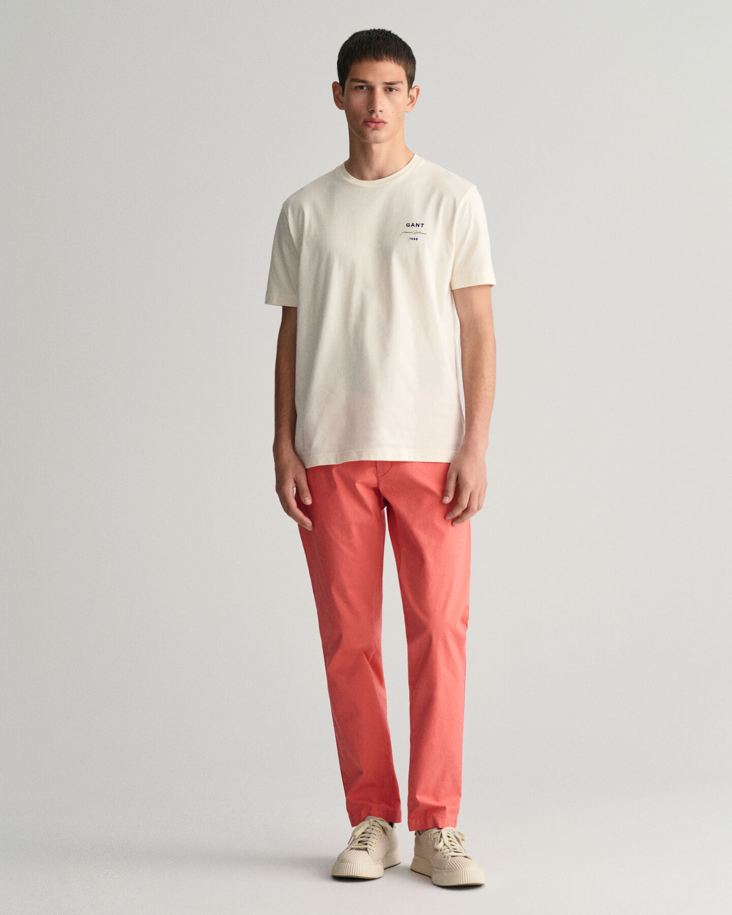 Slim Fit Sunfaded Chinos
