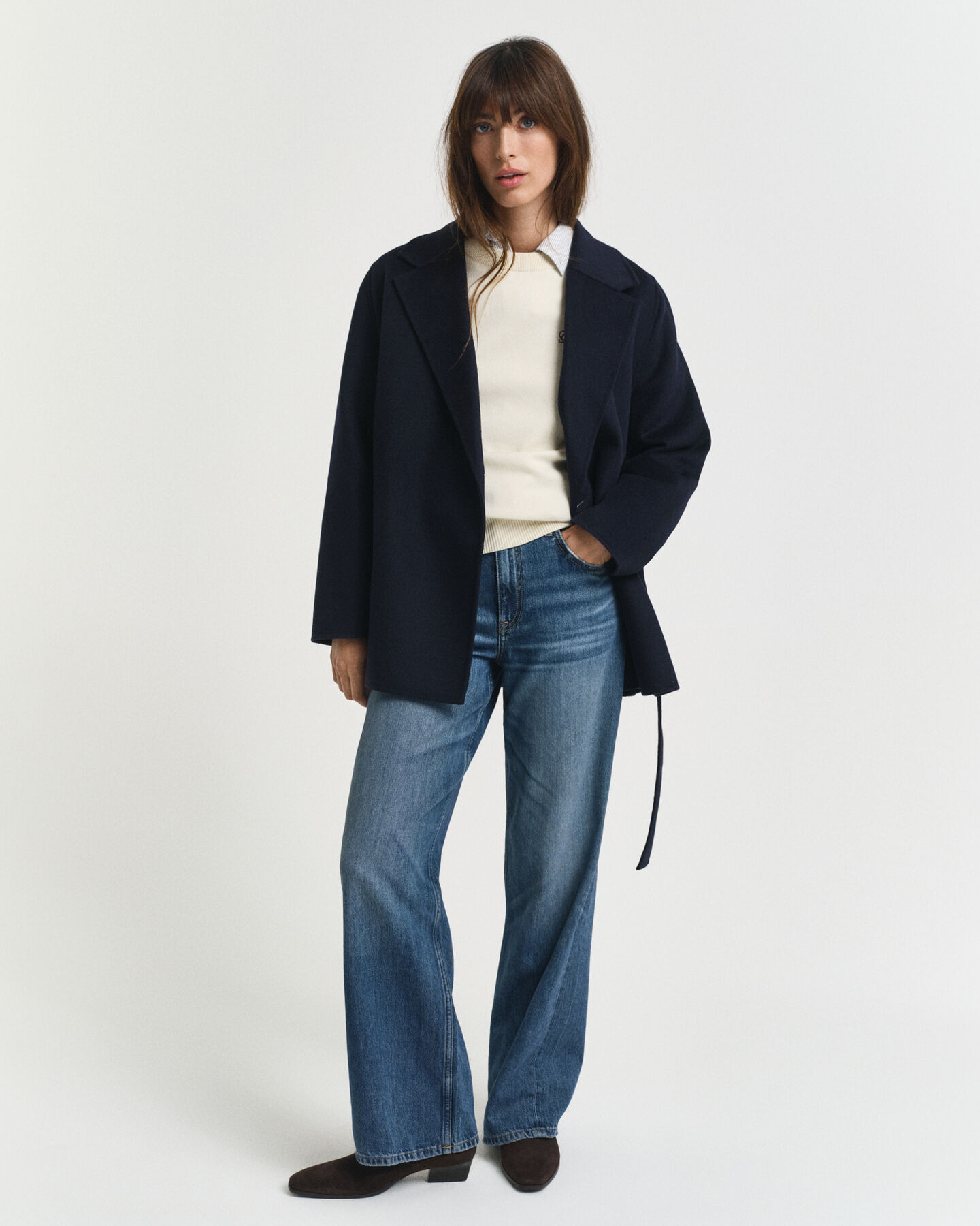 Handstitched Belted Jacket