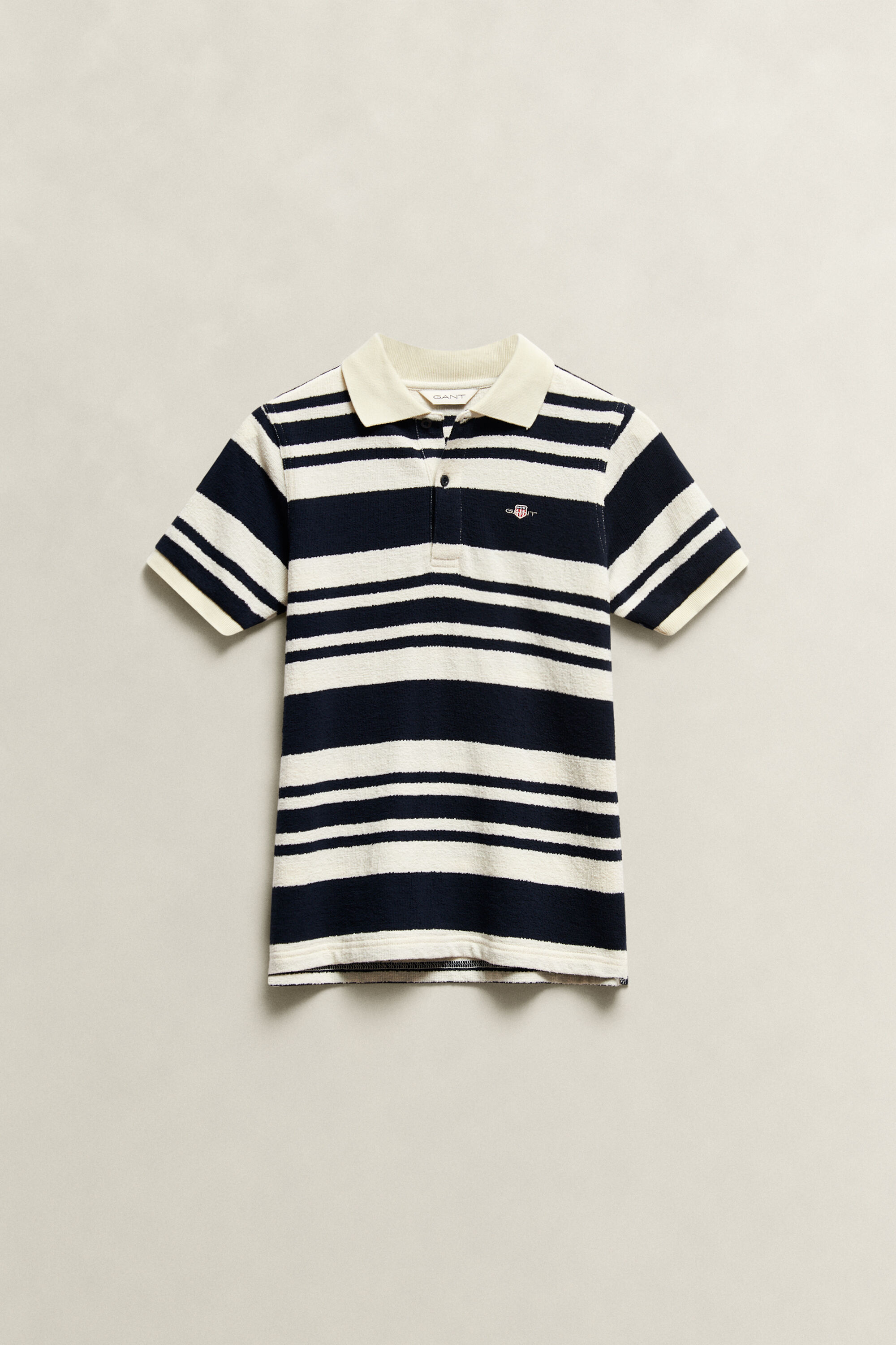 Teen Boys Striped Polo Shirt