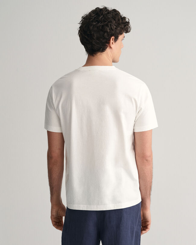 Contrast Small GANT Logo T-Shirt