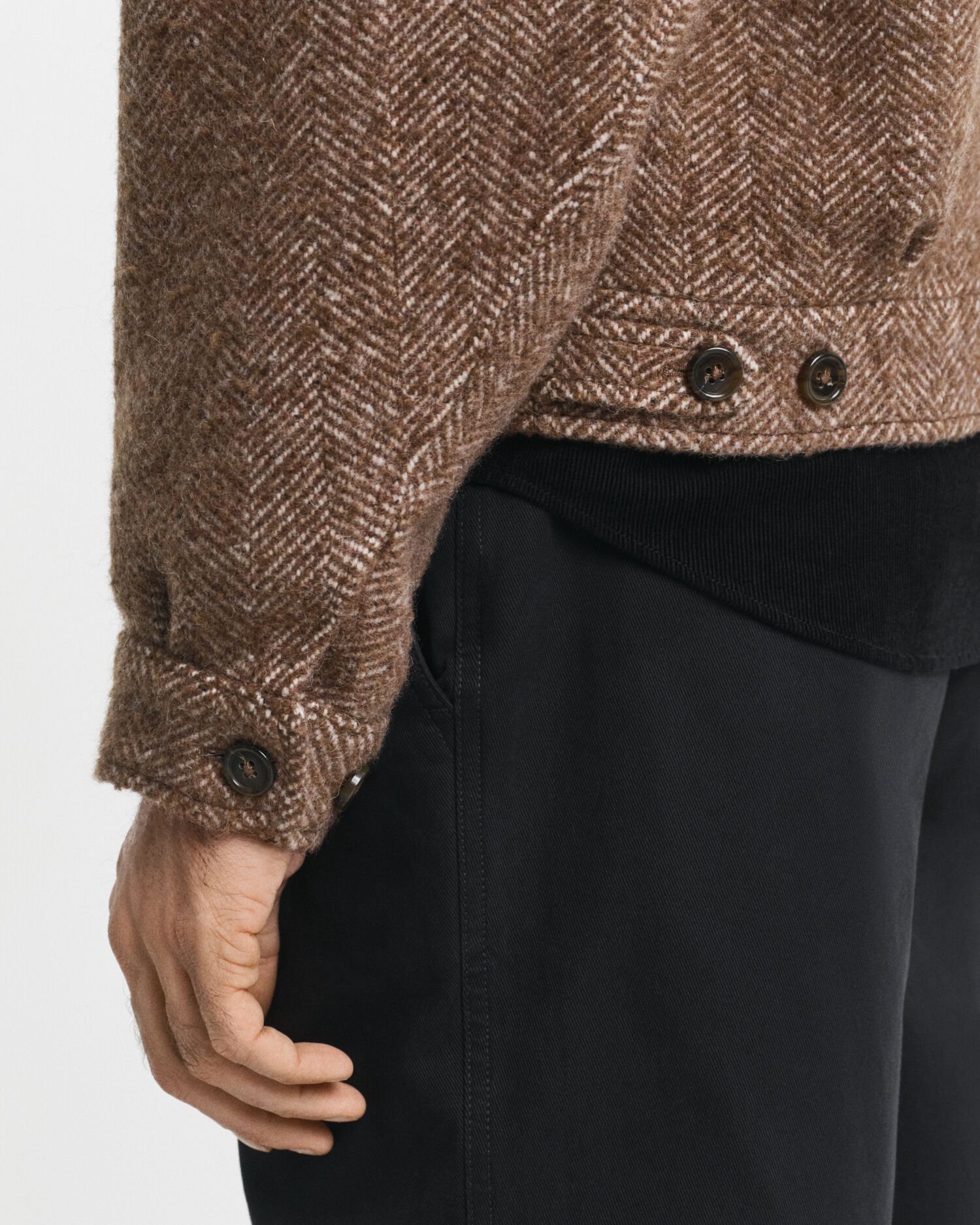 Wool Harrington Jacket