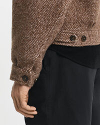 Wool Harrington Jacket