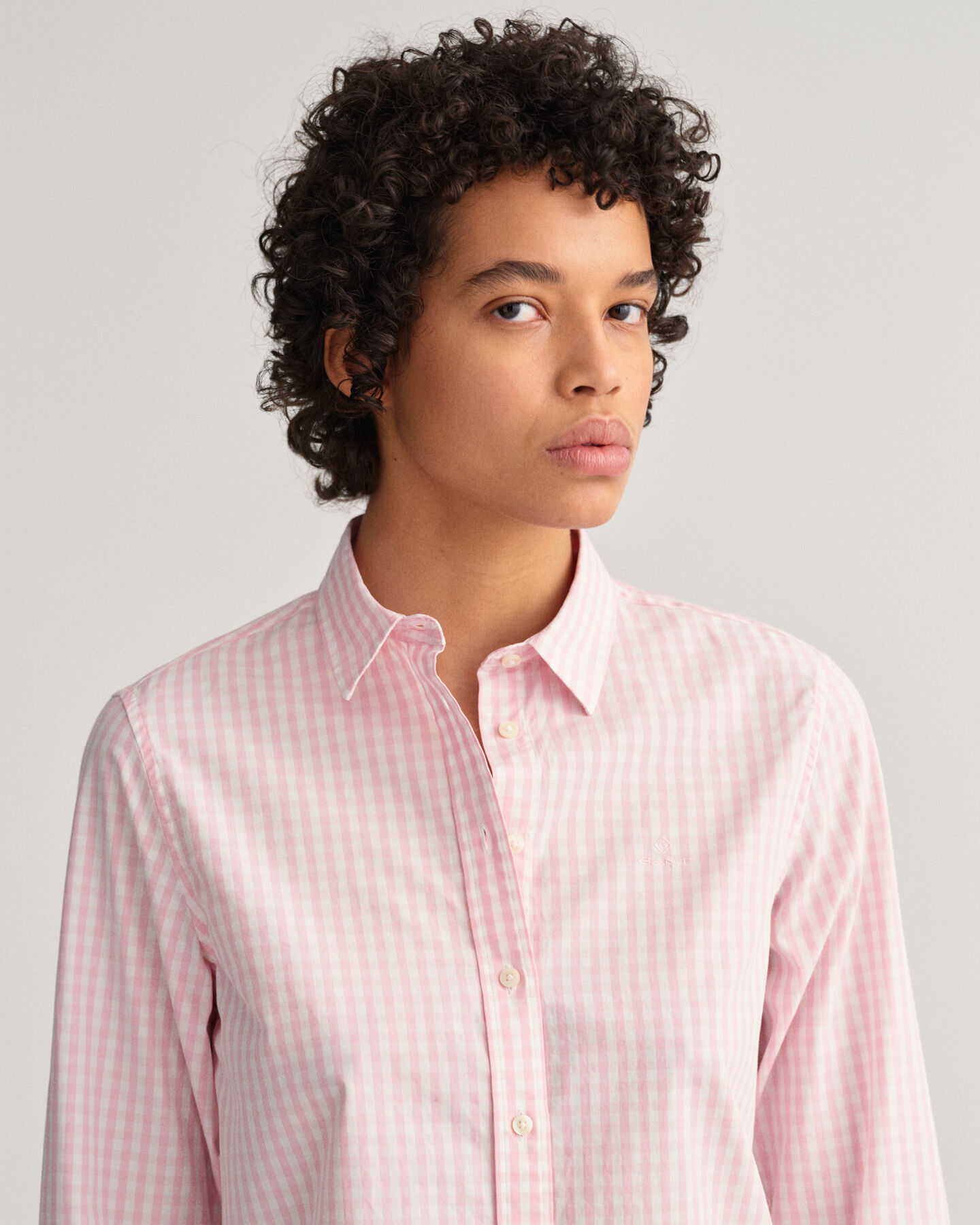 Regular Fit Gingham Broadcloth Shirt