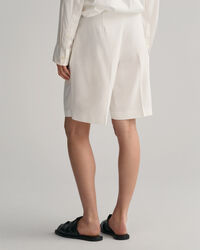 Relaxed Fit Pleated Shorts