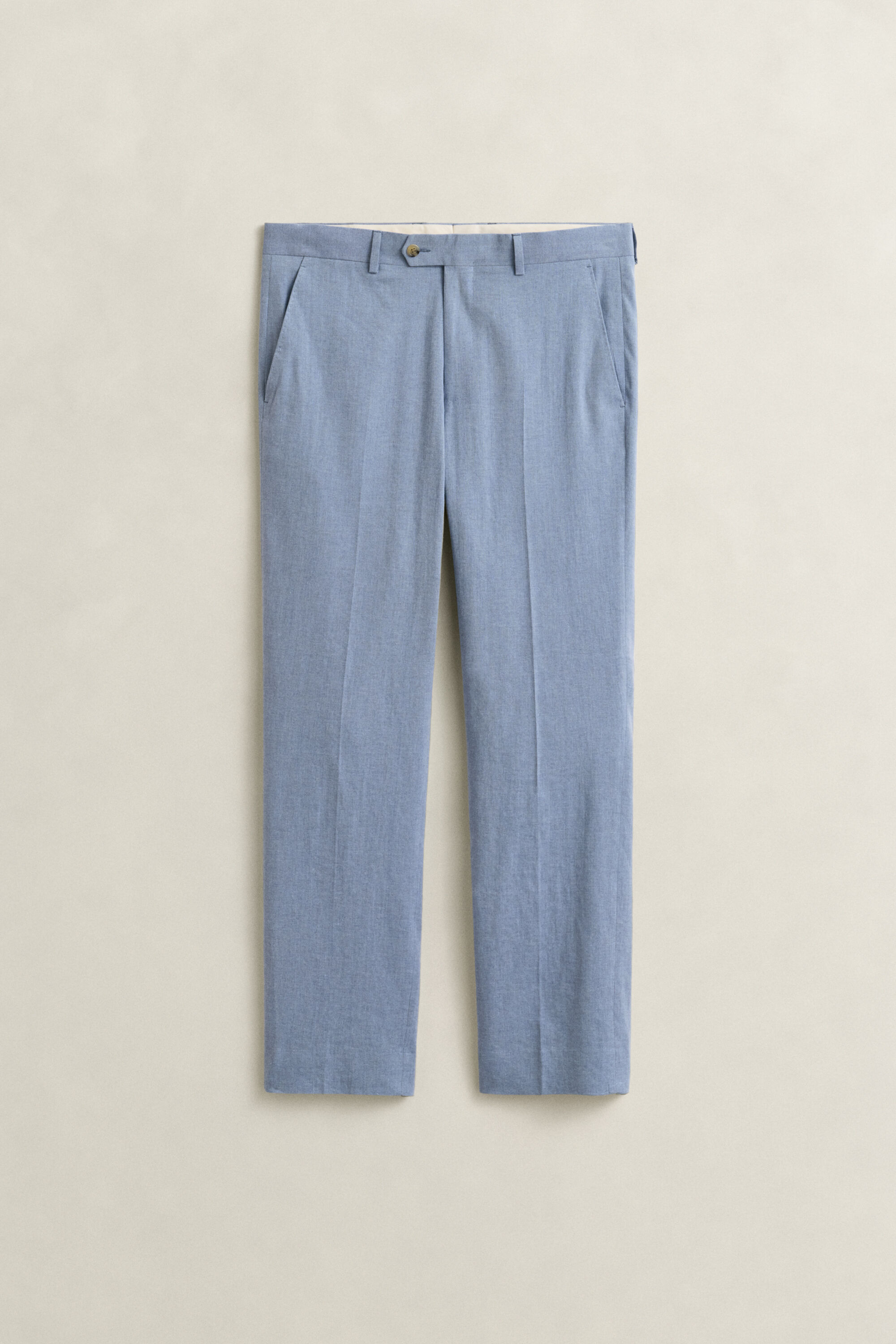 Linen Blend Suit Pants