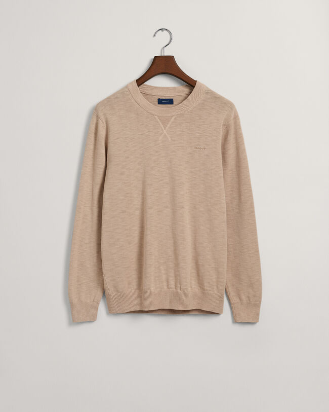 Cotton Flamme Crew Neck Sweater