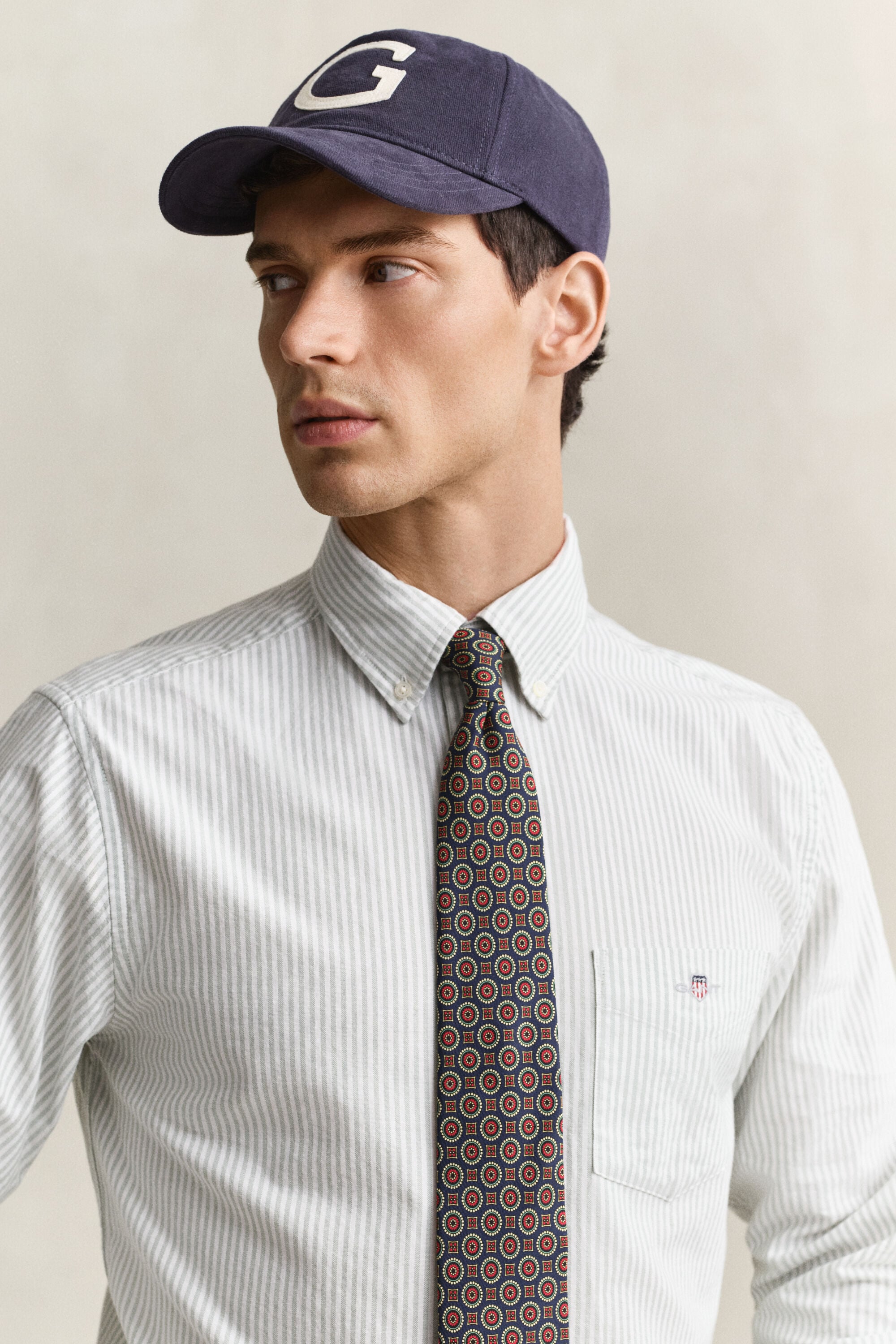 Banker Stripe Classic Oxford Shirt