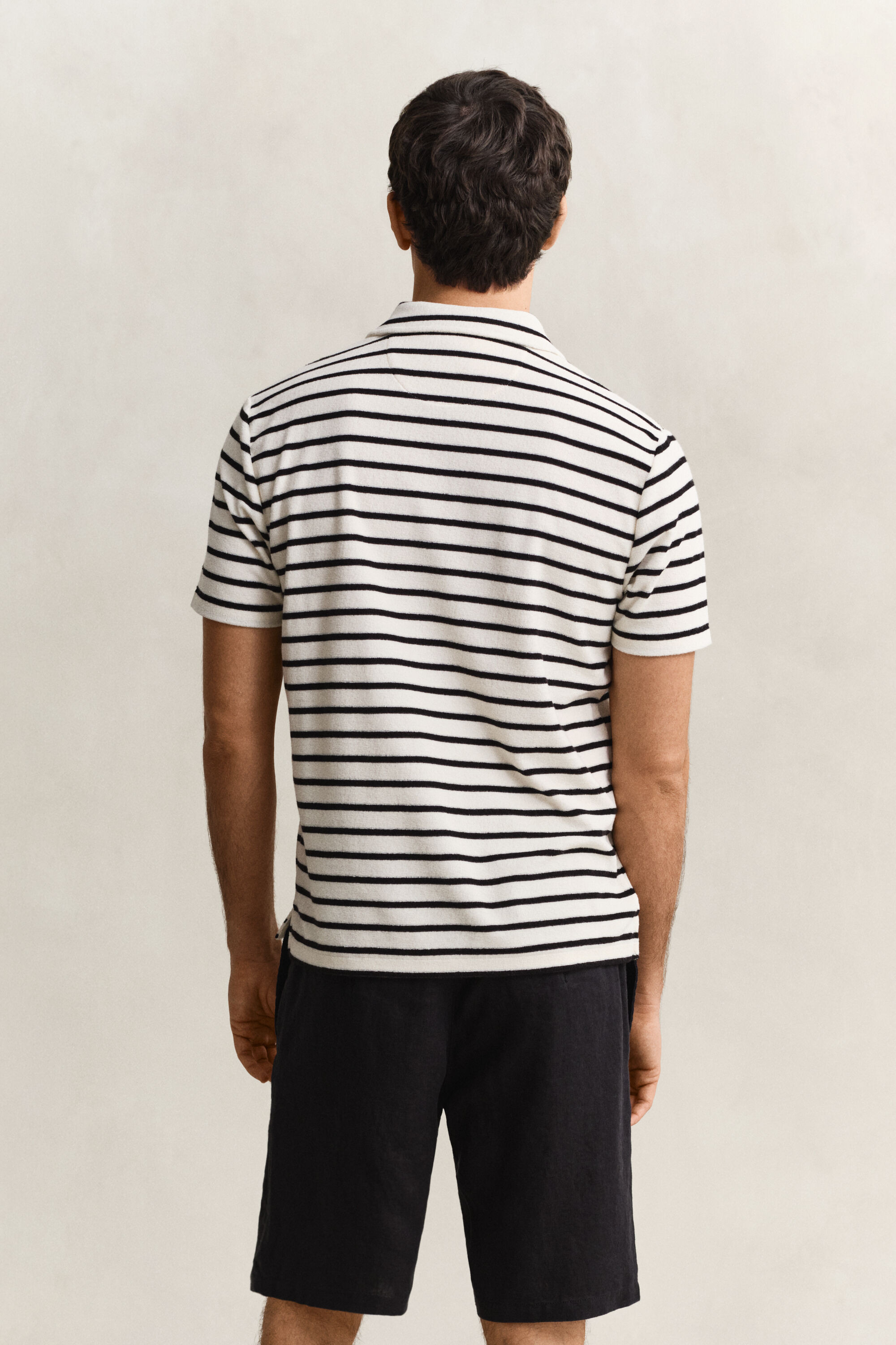 Terry Cloth Polo Shirt