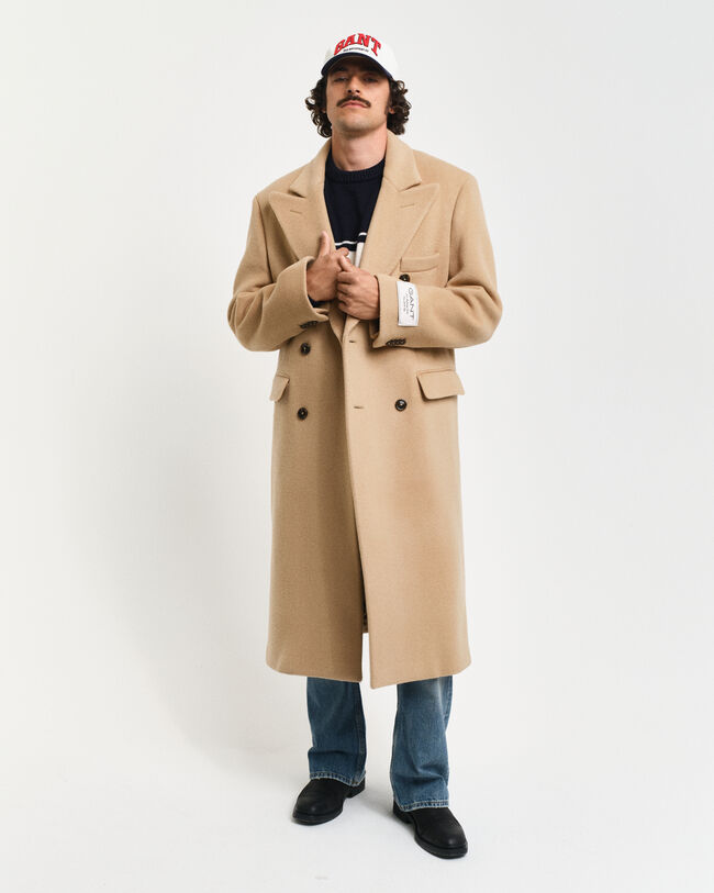 Double Breasted Wool Coat