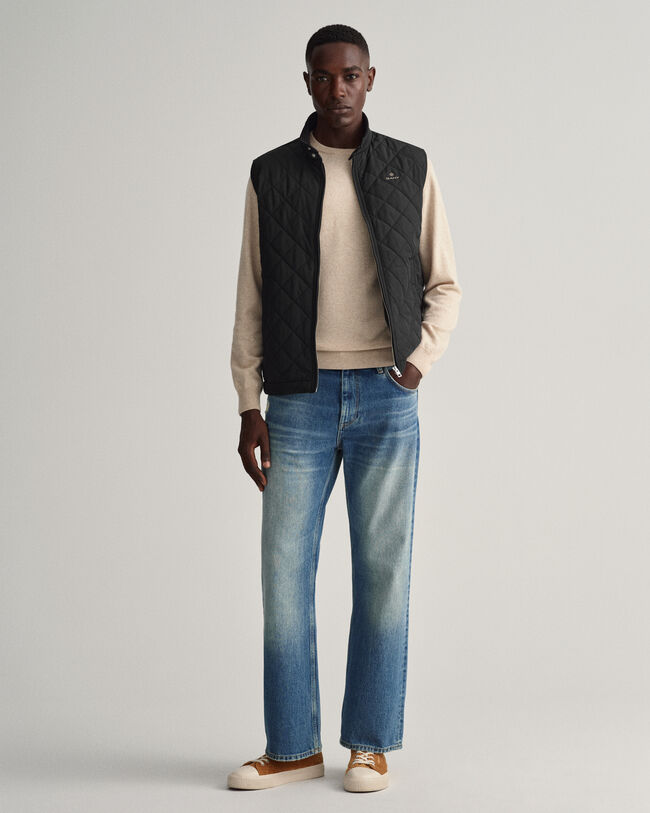 Quilted Windcheater Vest