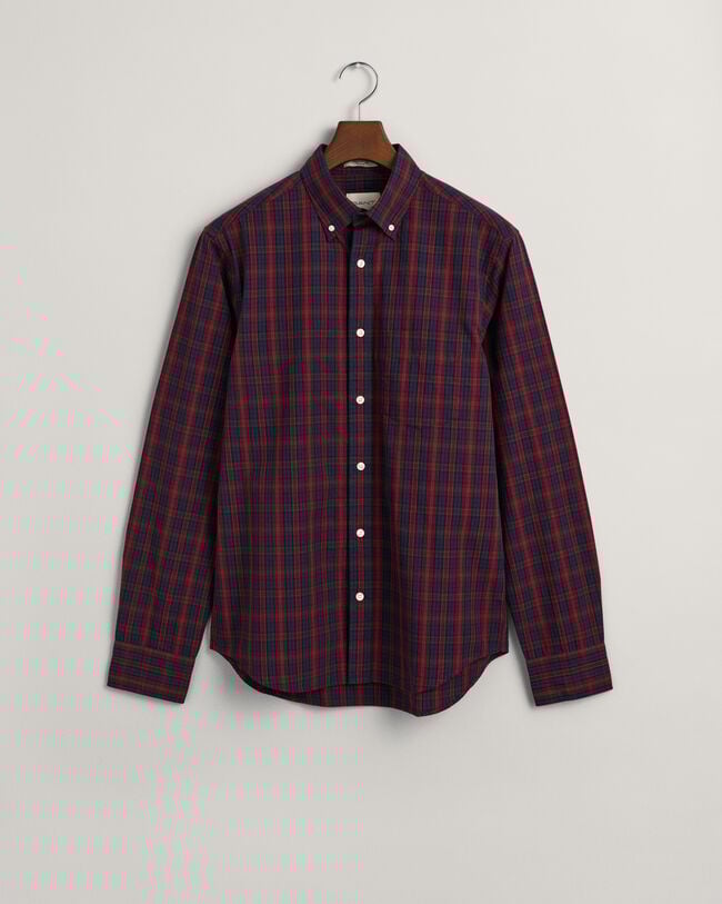 Regular Fit Tartan Archive Poplin Shirt