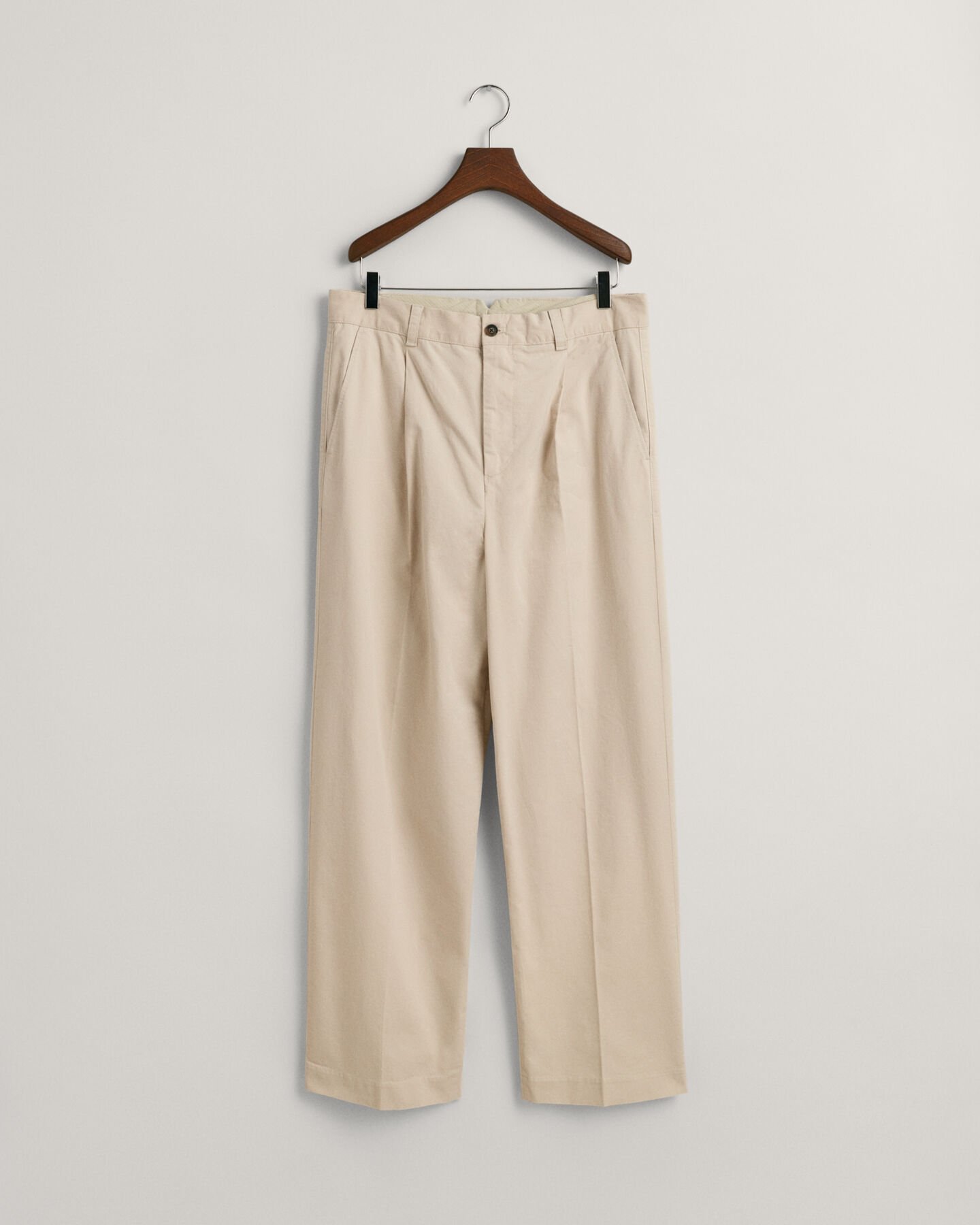 Relaxed Fit Peached Cotton Chinos