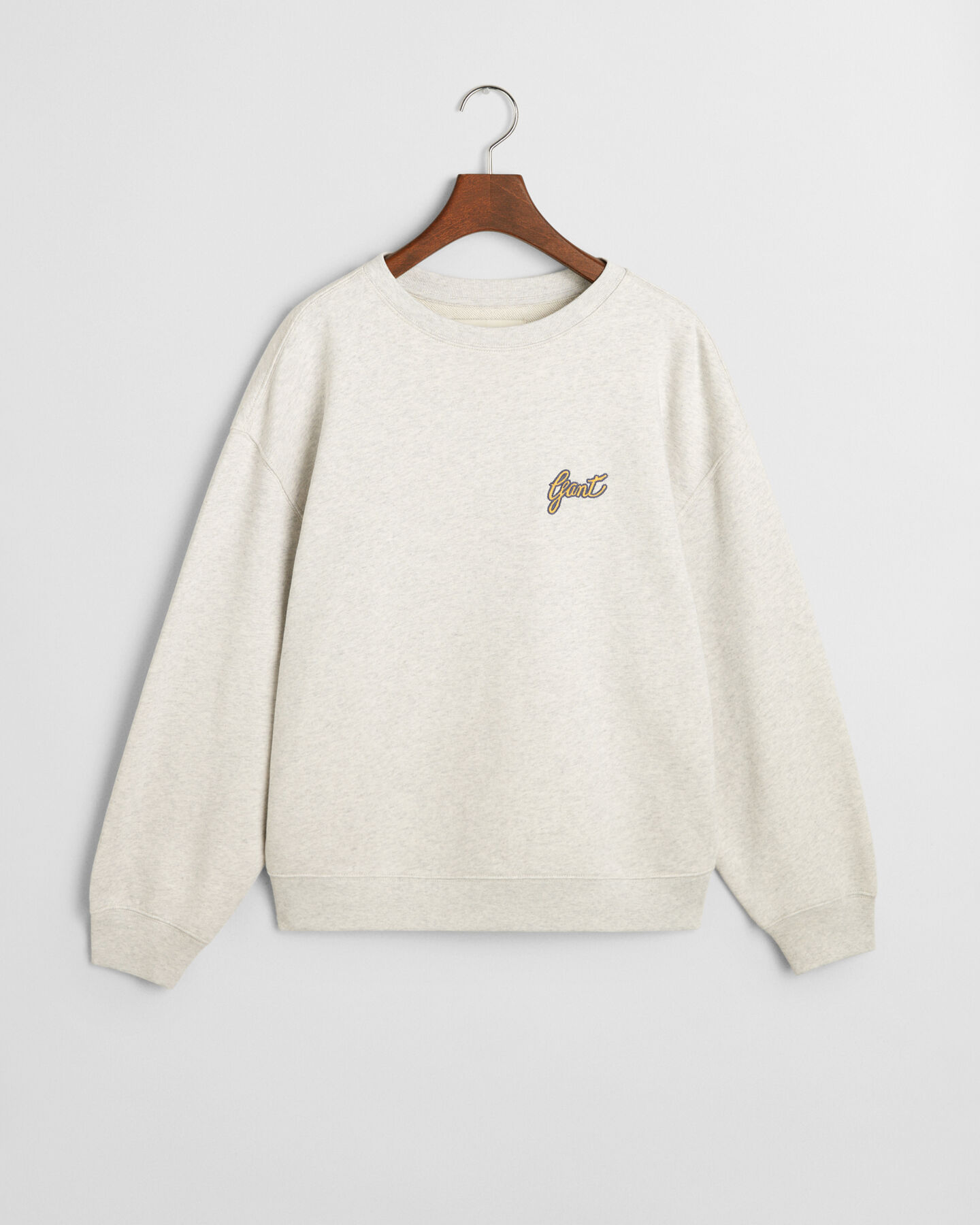 Script Graphic Crew Neck Sweatshirt