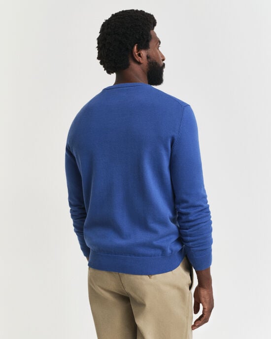 Classic Cotton Crew Neck Sweater