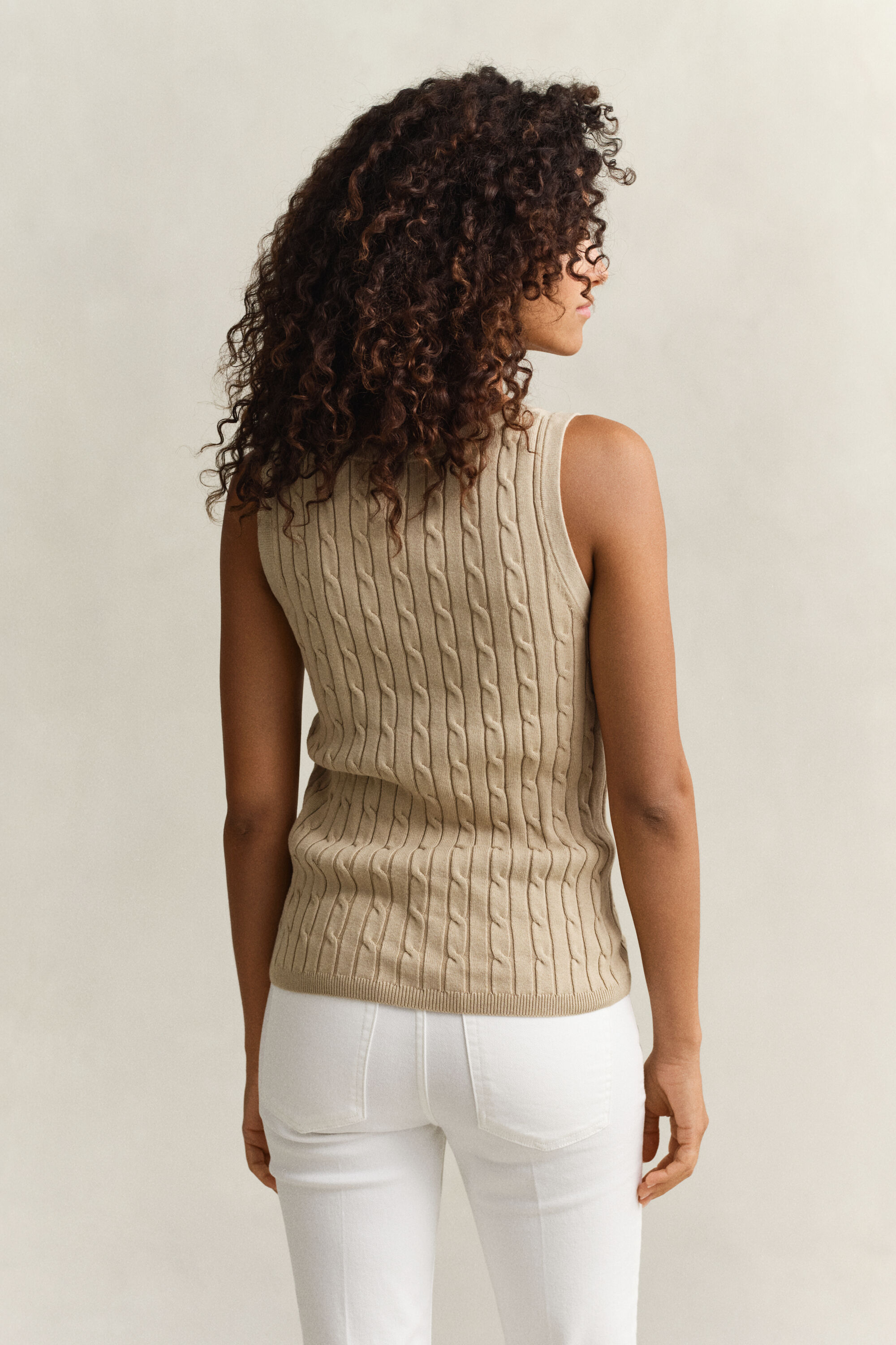 Cable Knit Tank Top