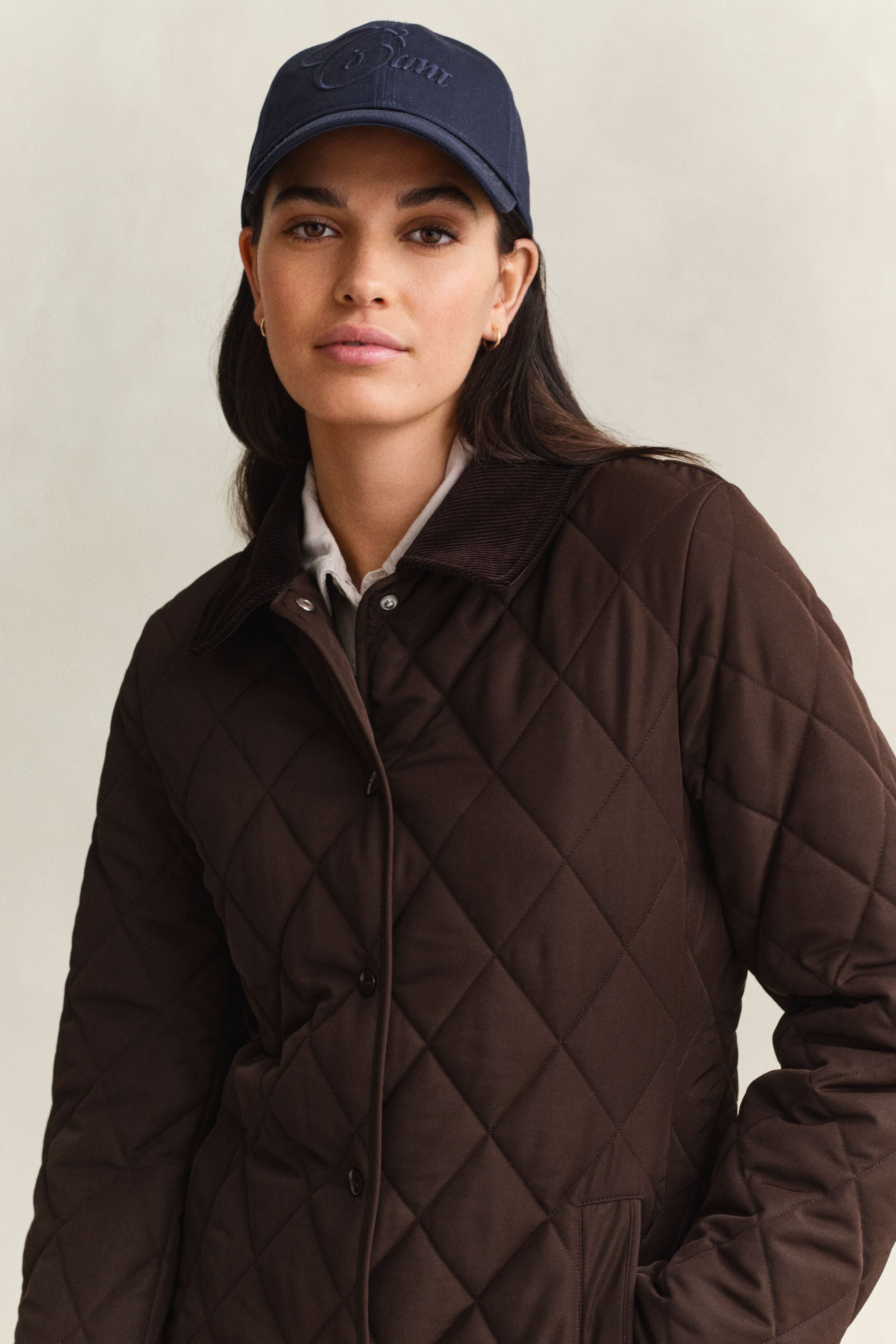 Fitted Quilted Coat