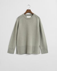 Soft Wool Cashmere Blend Crew Neck Sweater