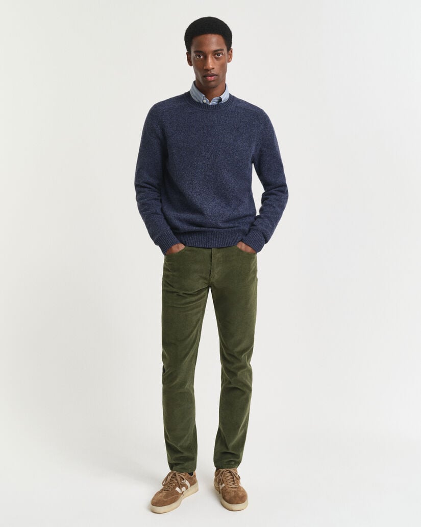 Slim Fit Corduroy Jeans