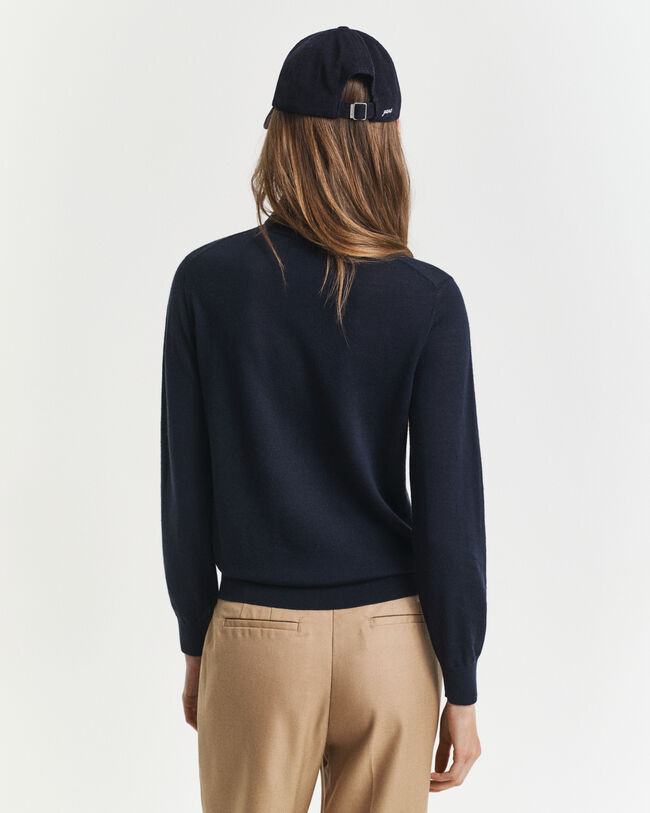 Extra Fine Merino Wool Turtleneck Sweater