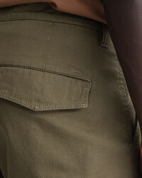 Relaxed Fit Twill Cargo Shorts