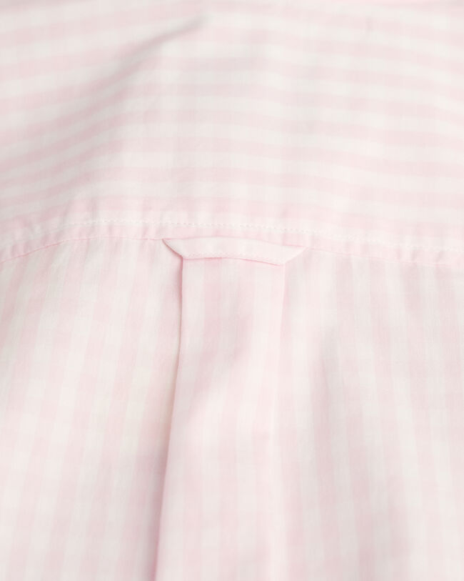 Regular Fit Gingham Poplin Shirt