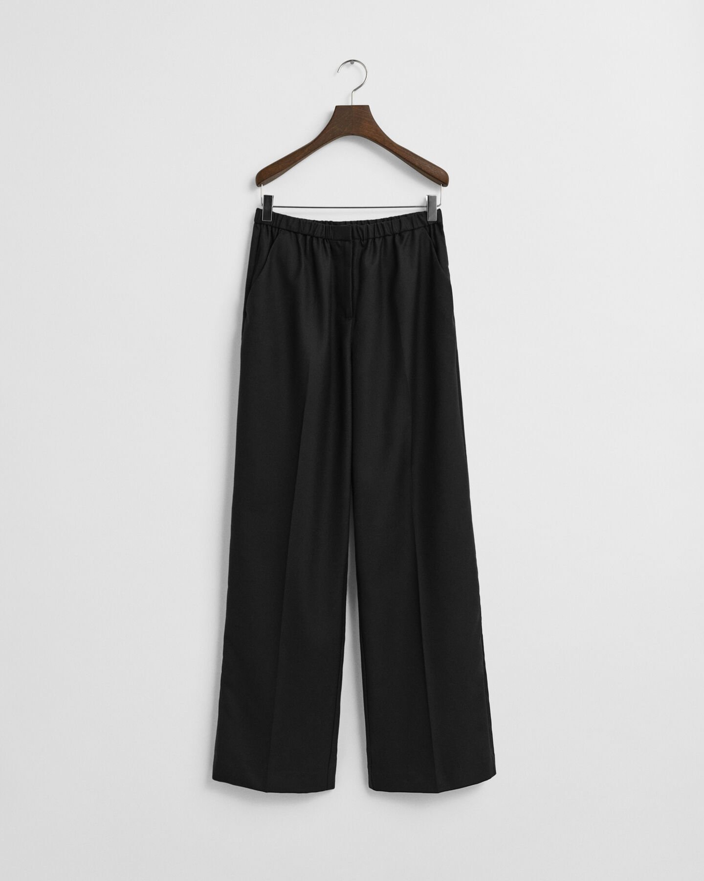 Wool Blend Pull-On Pants