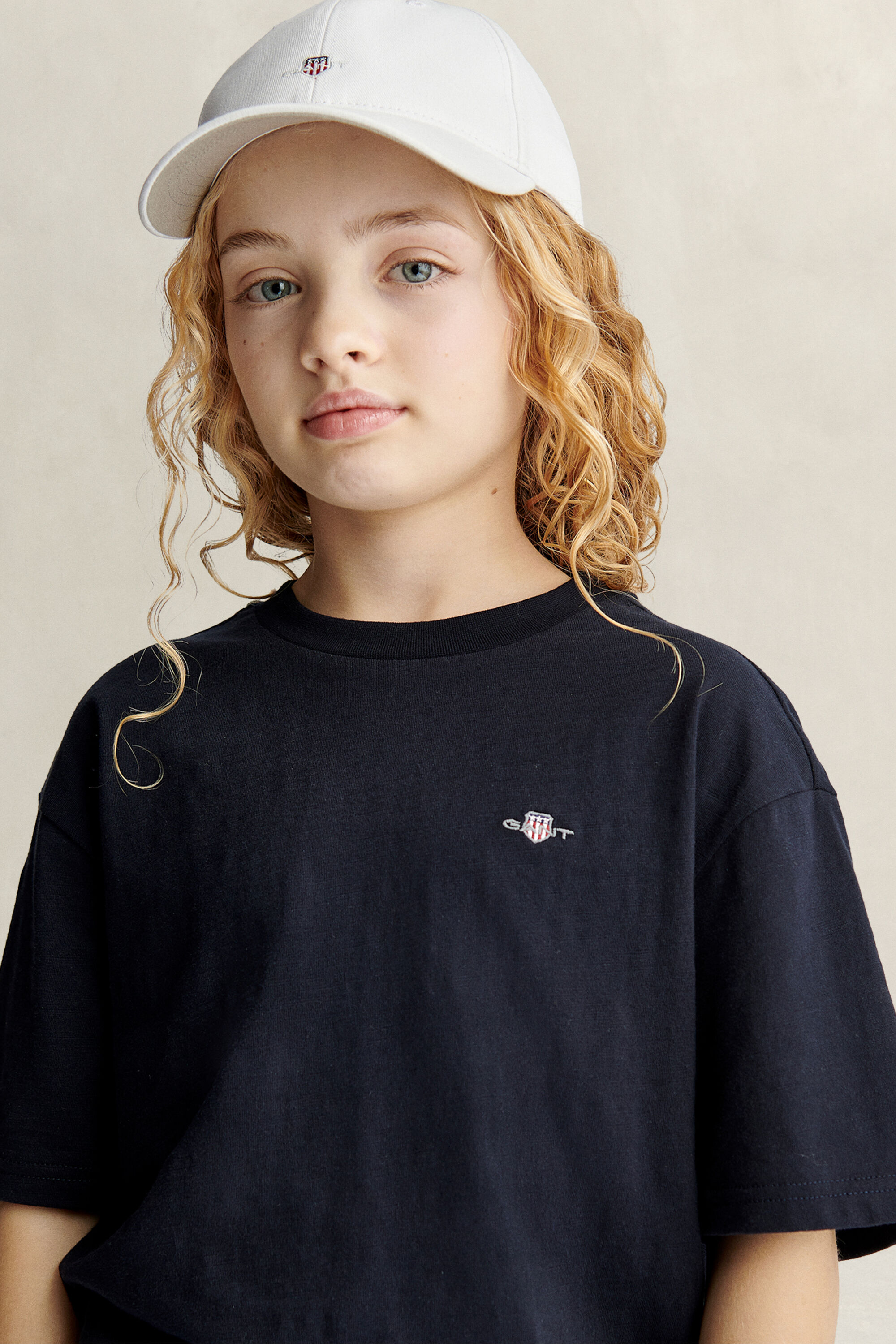 Teen Girls Slubbed T-Shirt