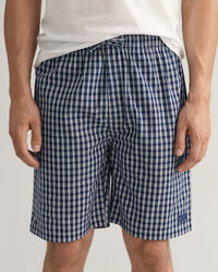 Micro Check Pajama Shorts