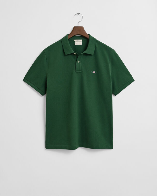 Regular Fit Shield Piqué Polo Shirt