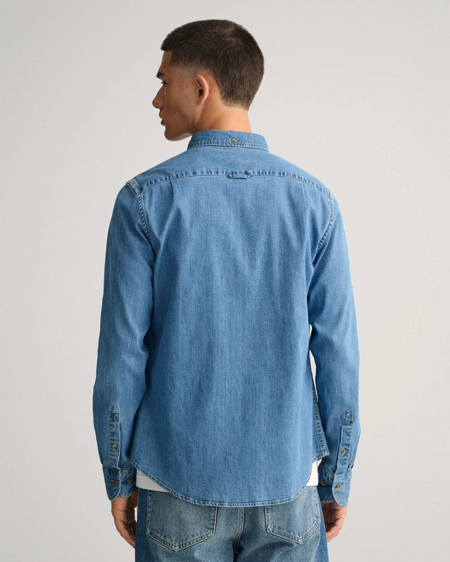 Slim Fit Denim Shirt