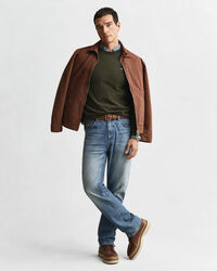 Superfine Lambswool Crew Neck Sweater